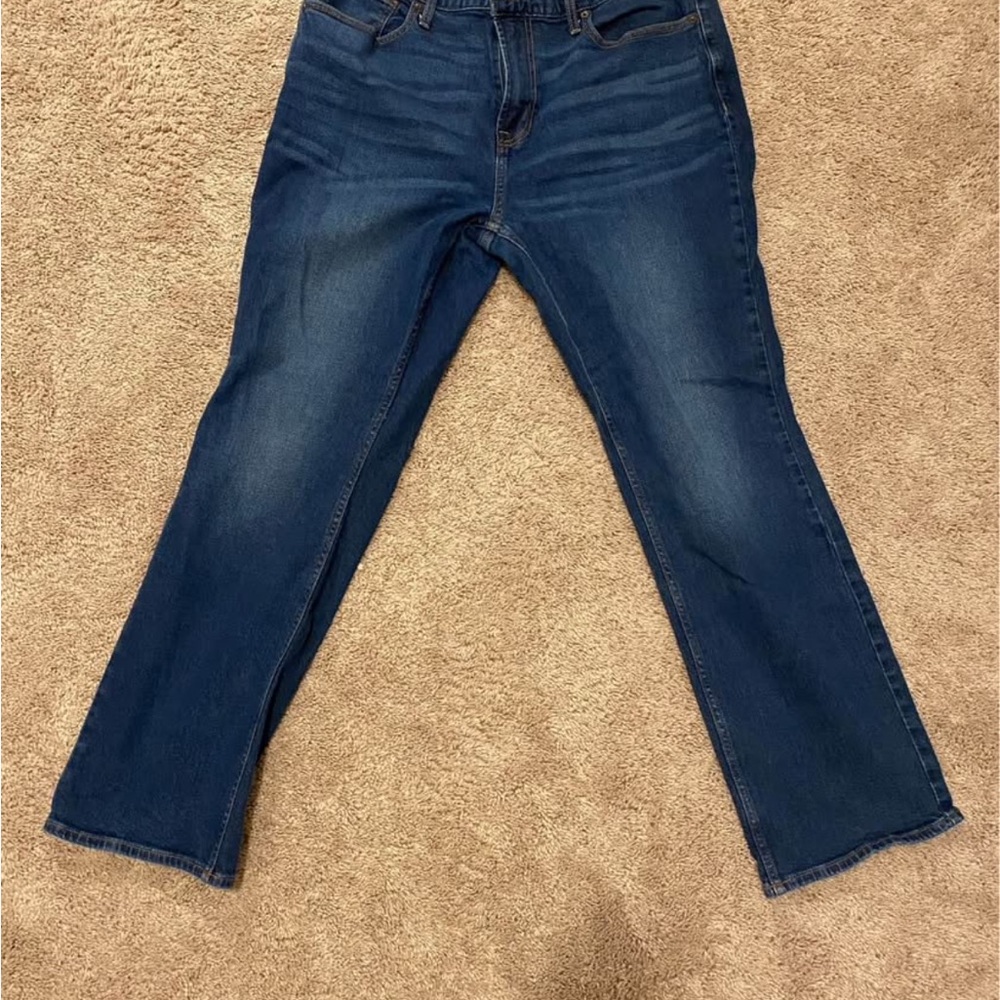 Old Navy Men's Bootcut Jeans - Dark Blue